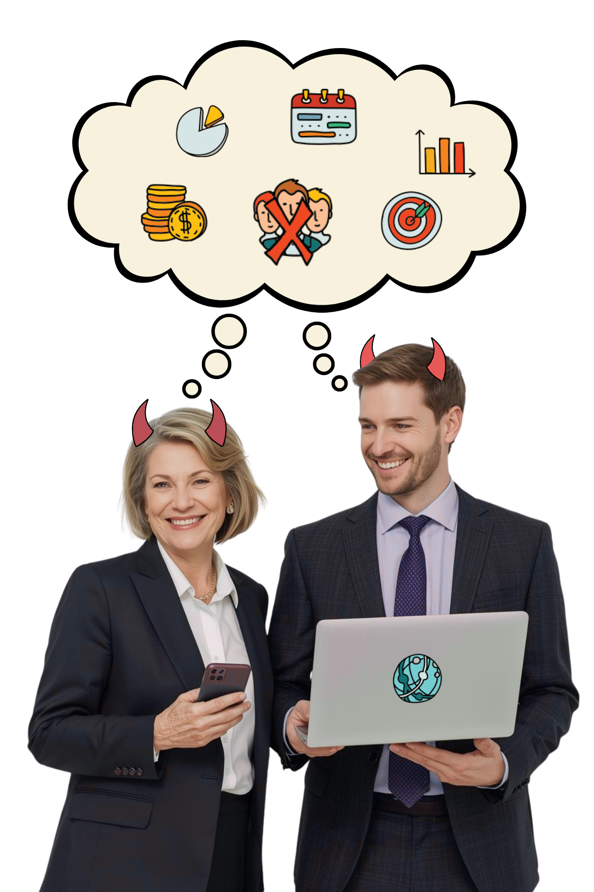 Lucifer V Obleku M&w